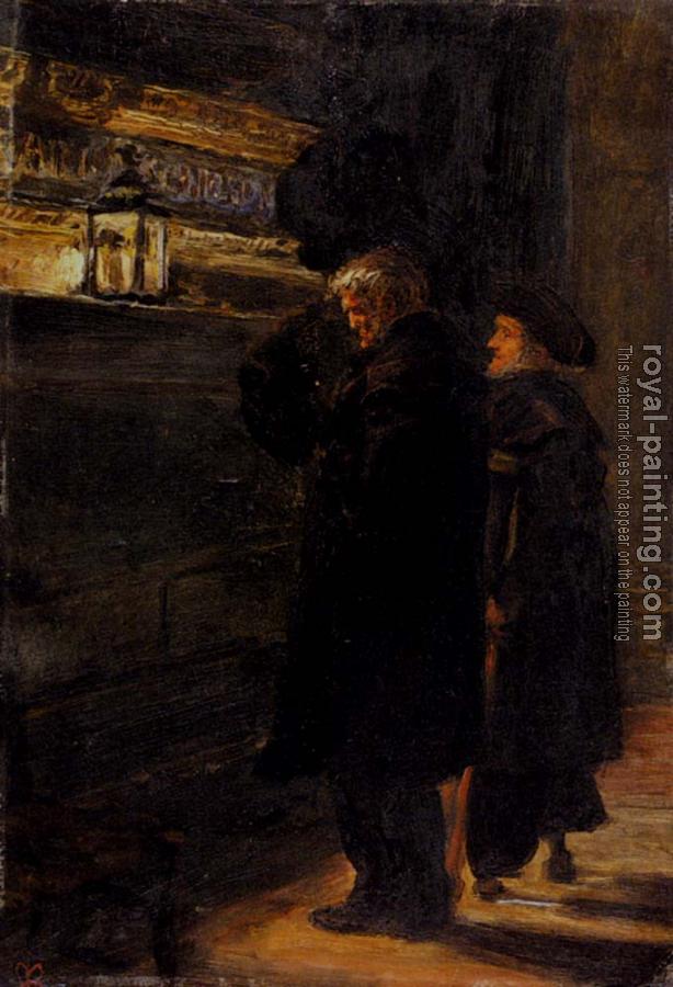 Sir John Everett Millais : Grenwich Pensioners At The Tomb Of Nelson